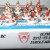 Subbuteo Andrew Olympiacos BC back to back set. Includes 2 teams with 12 players each and ball of the game with WSB Professional bases
